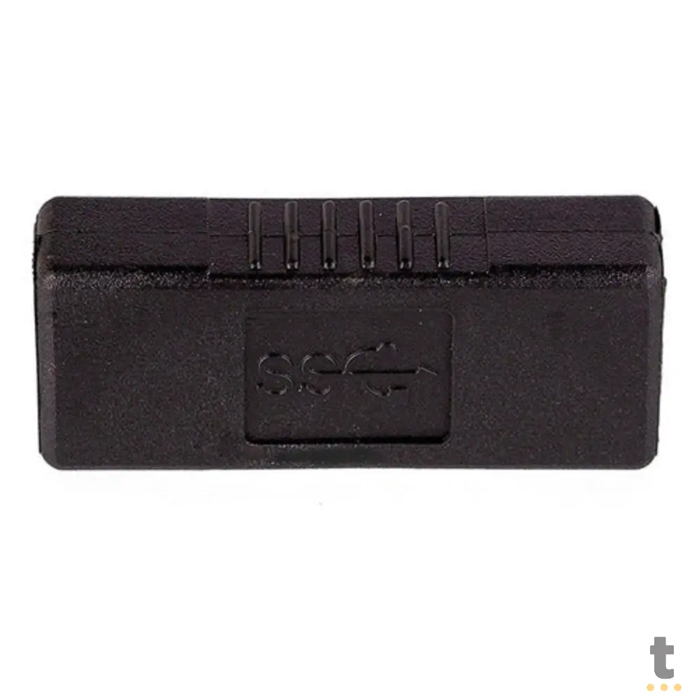 Adaptador Conector USB 3.0 Femea / Femea 5Gbps Truedata