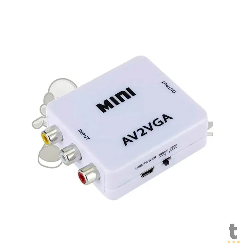 Adaptador Conversor AV (Rca) Para Vga It-Blue - Av2Vga Truedata