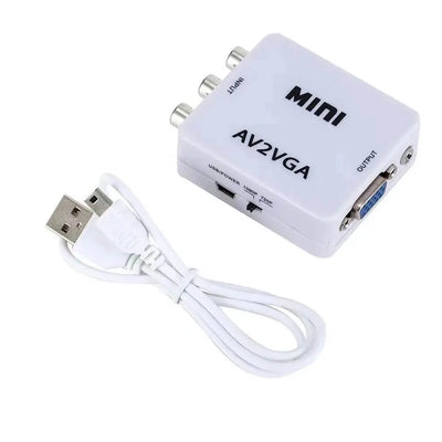 Adaptador Conversor AV (Rca) Para Vga It-Blue - Av2Vga