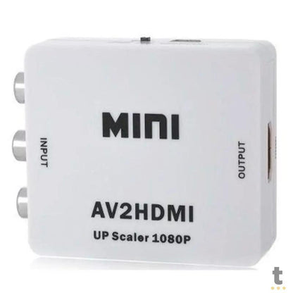 Adaptador Conversor Av (Rca) Para Hdmi - Av2hdmi Truedata