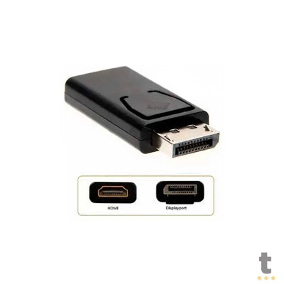 Adaptador Conversor DisplayPort Macho Para Hdmi Fêmea Displayport2Hdmi