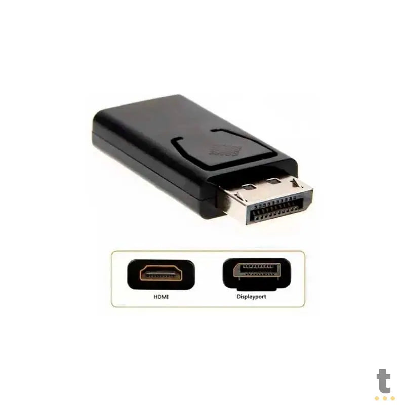 Adaptador Conversor DisplayPort Macho Para Hdmi Fêmea Displayport2Hdmi Truedata