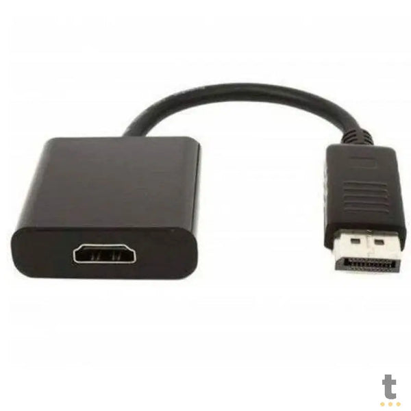 Adaptador Conversor Displayport Macho Para Hdmi Fêmea Preto