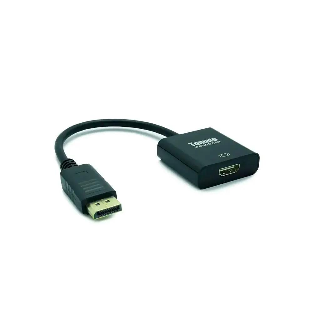 Adaptador Conversor Displayport Macho Para Hdmi Fêmea Tomate - MTV-602 Truedata