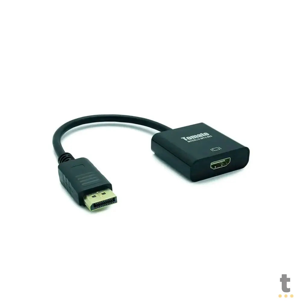 Adaptador Conversor Displayport Macho Para Hdmi Fêmea Tomate - MTV-602 Truedata