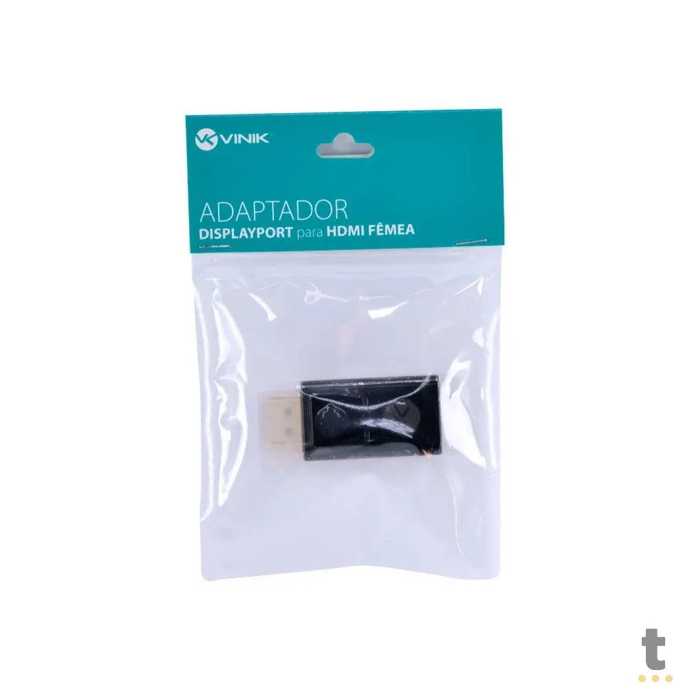 Adaptador Conversor Displayport Macho Para Hdmi Fêmea Vinik - 25544 Truedata