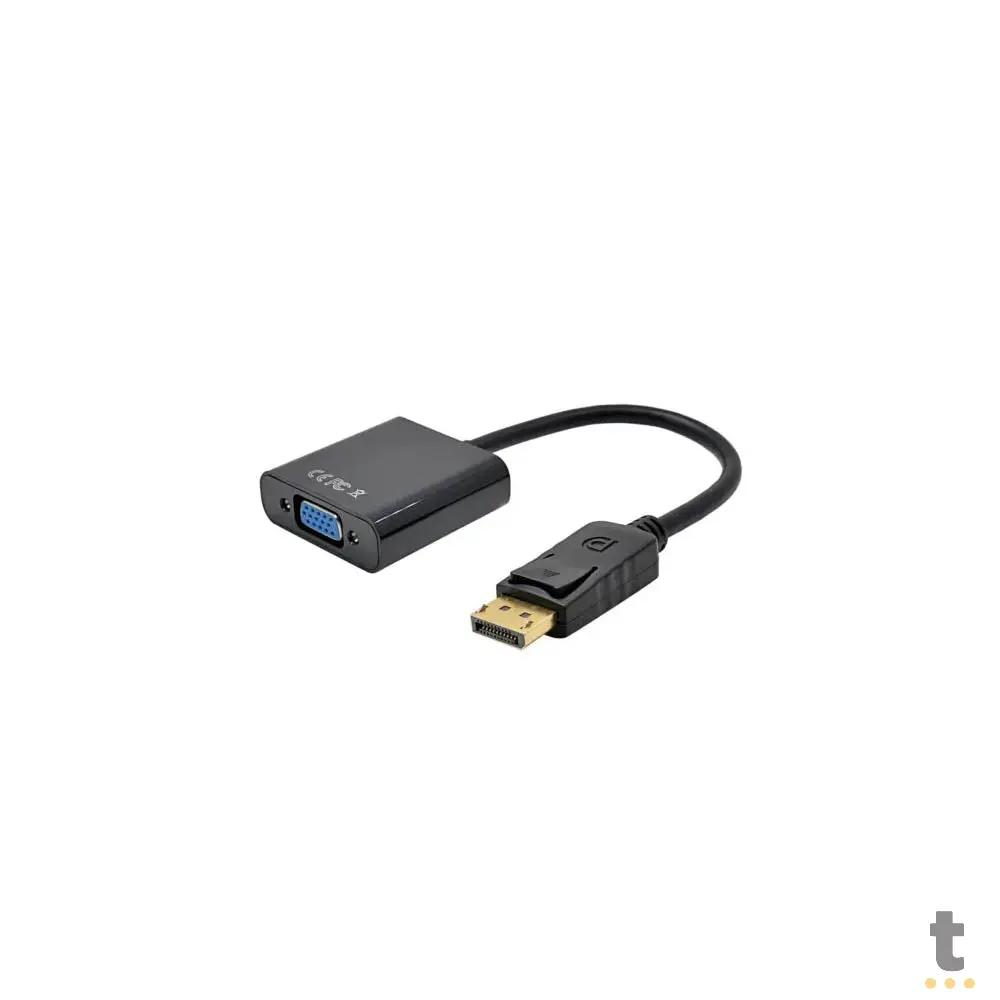 Adaptador Conversor Displayport Macho Para Vga Fêmea Knup KP-AD144 Truedata