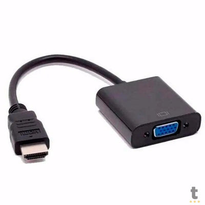 Adaptador Conversor Hdmi Macho Para Vga Fêmea Sanoxy/Leon