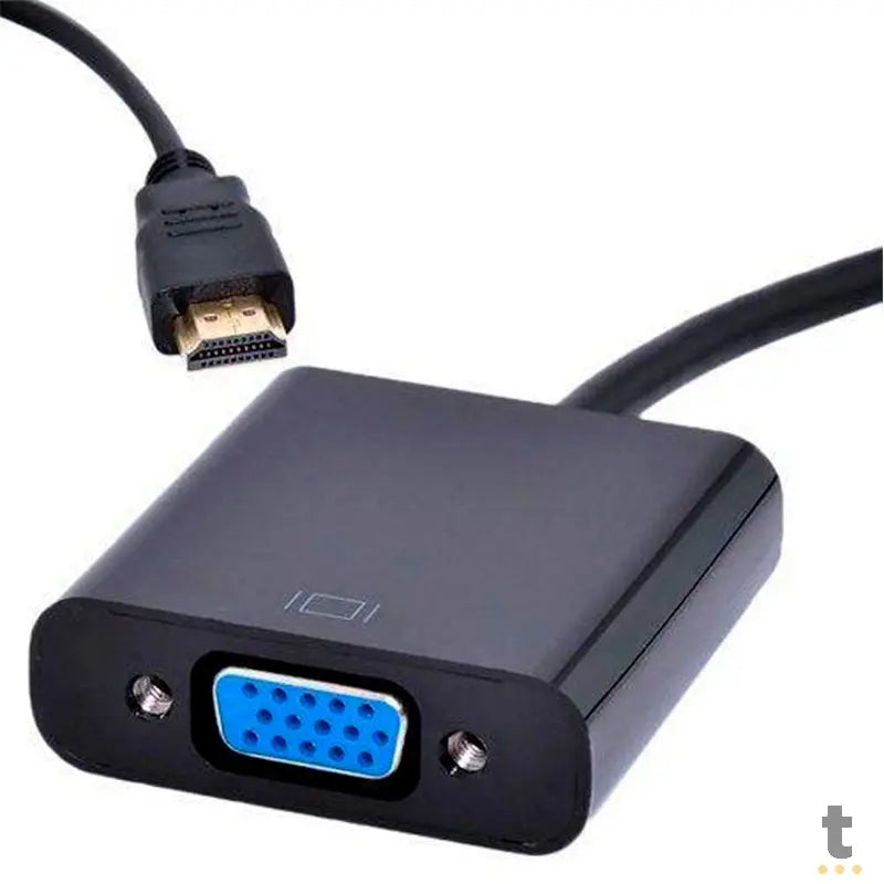 Adaptador Conversor Hdmi Macho Para Vga Fêmea Sanoxy/Leon Truedata