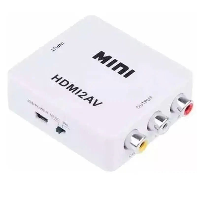 Adaptador Conversor Hdmi Para Av (Rca) - Hdmi2av Truedata