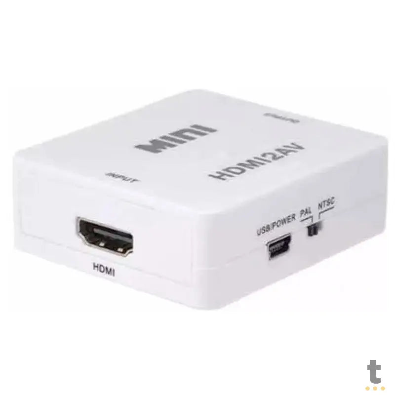 Adaptador Conversor Hdmi Para Av (Rca) - Hdmi2av Truedata