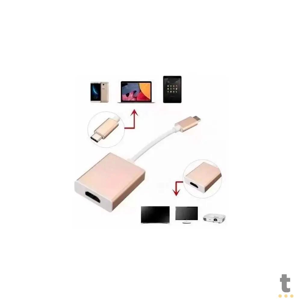 Adaptador Conversor Usb Tipo C Para Hdmi - TP-HD Truedata
