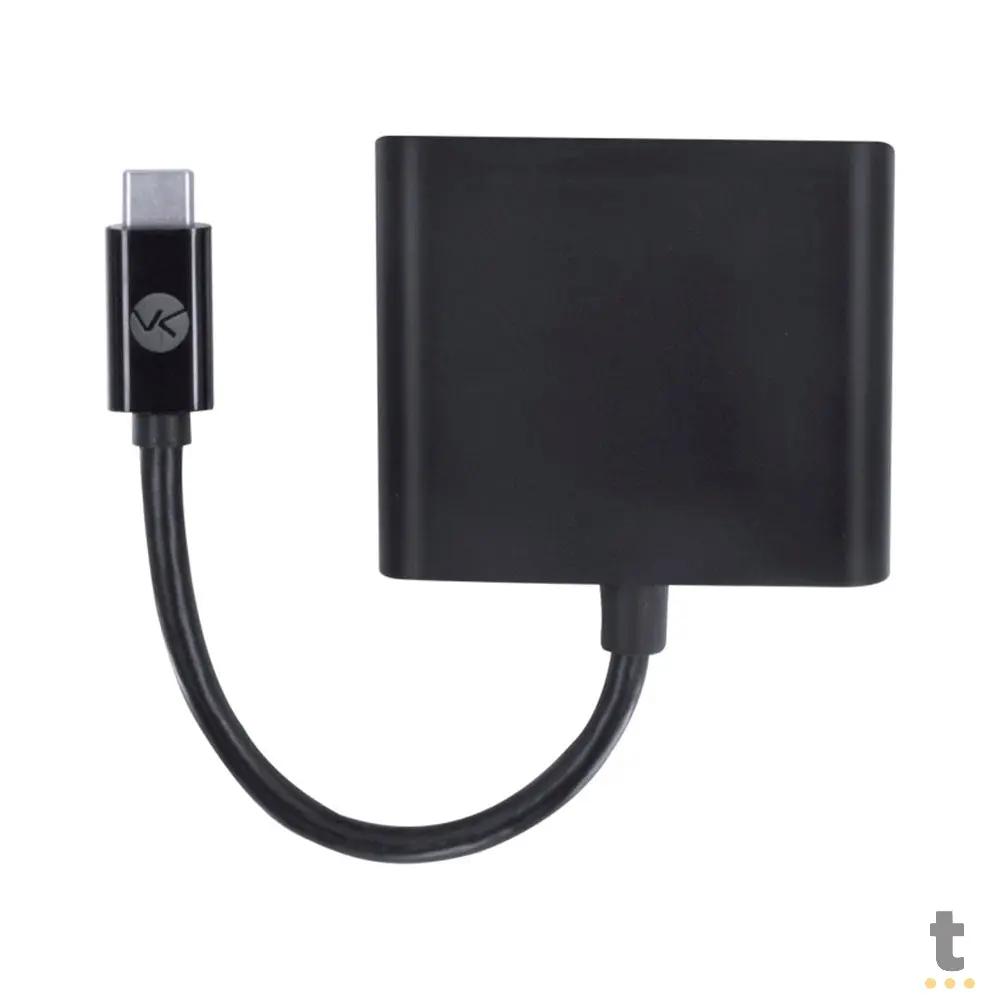 Adaptador Conversor Usb Tipo C Para Usb 3.0 + Hdmi + Usb Tipo C - HCHUC-20 Truedata