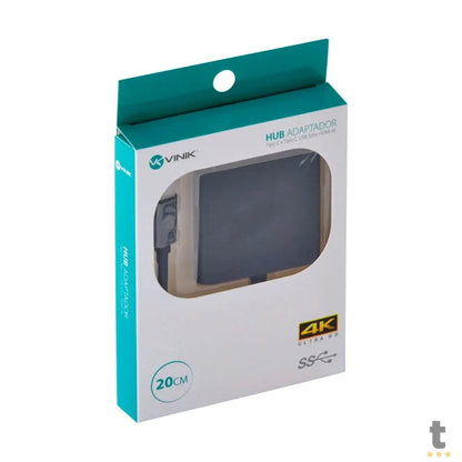 Adaptador Conversor Usb Tipo C Para Usb 3.0 + Hdmi + Usb Tipo C - HCHUC-20 Truedata