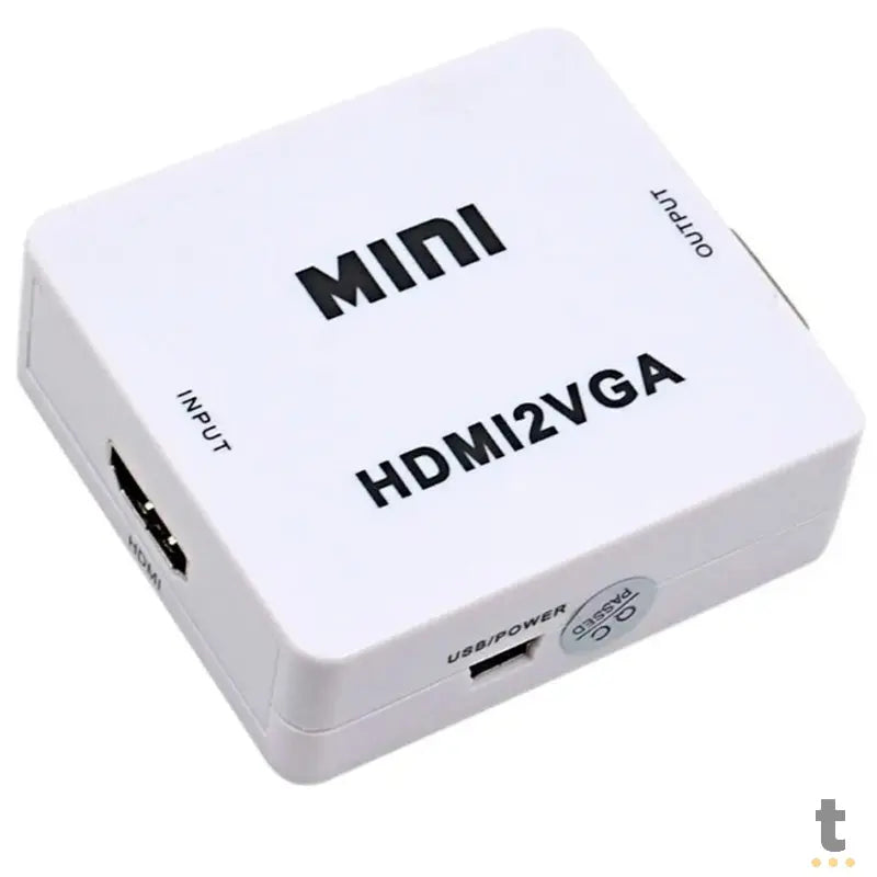 Adaptador Conversor hdmi Fêmea Para Vga Femêa - hdmi2vga Truedata