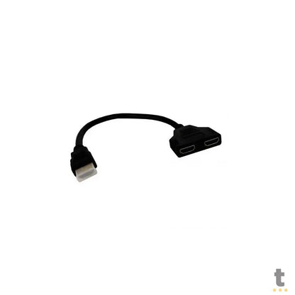 Adaptador Duplicador 1 Hdmi Macho Para 2 Hdmi Femea Xtrap - XT-2010 Truedata