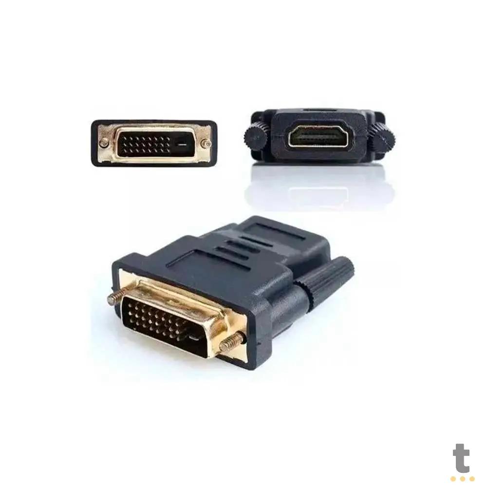 Adaptador Dvi-D (24+1) Macho Para Hdmi Femea Truedata