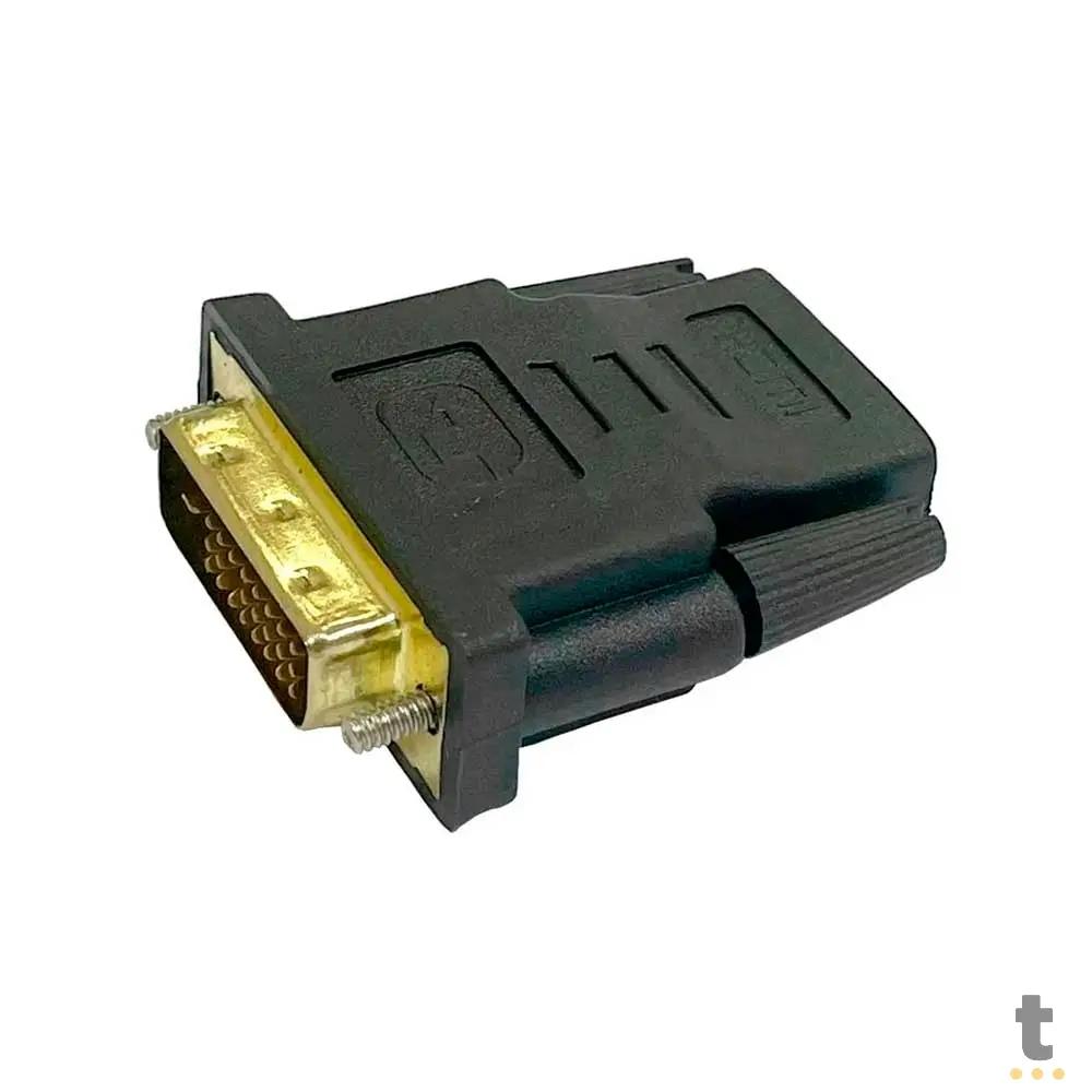 Adaptador Dvi-D (24+1) Macho Para Hdmi Femea Truedata