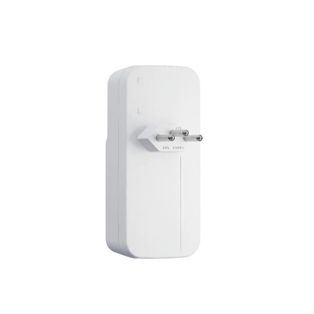 Adaptador E Carregador 2 Tomadas 2 Usb Intelbras Eac 202 - 4824400 Truedata