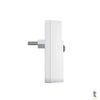 Adaptador E Carregador 2 Tomadas 2 Usb Intelbras Eac 202 Branco - 4824400 Truedata