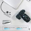 Adaptador Essager USB-C para HDMI/VGA/4 USB/RJ45/P2/SD EHBC05-FH0G-P Truedata