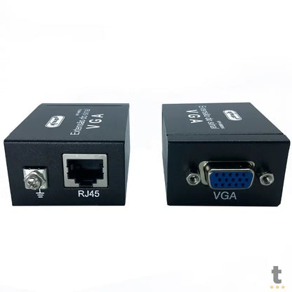 Adaptador Extensor de Video Vga Fêmea Via Rj45 Knup Kp-Hm004 Truedata