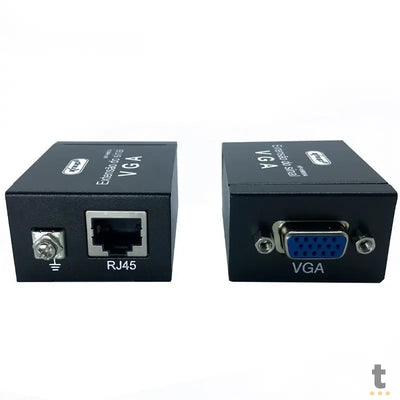 Adaptador Extensor de Video Vga Fêmea Via Rj45 Knup Kp-Hm004