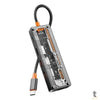 Adaptador Hub USB Tipo C Knup 1 HDMI 4K 2x USB 3.0 / 2.0 1x USB-c Leitor de cartão - KP-HB508 Truedata