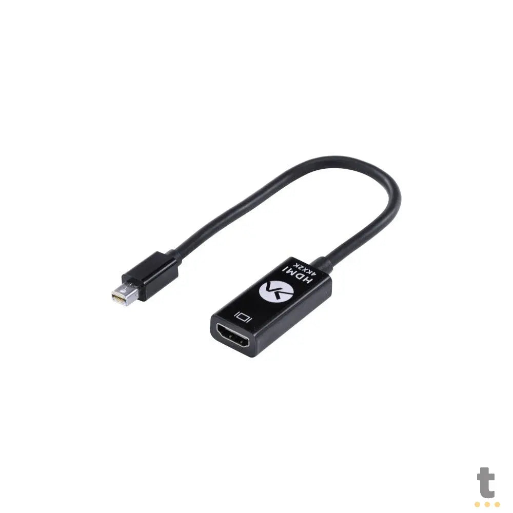 Adaptador Mini Displayport Macho Para Hdmi Femea 4K 20Cm Vinik - MDPHDMI-A20 Truedata