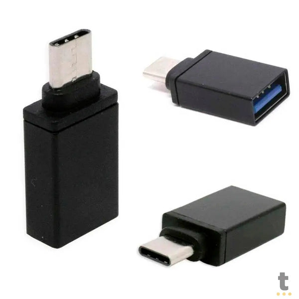 Adaptador Otg Conector Usb 3.0 Femea Para Usb Tipo C 3.1 - KP-UC5048