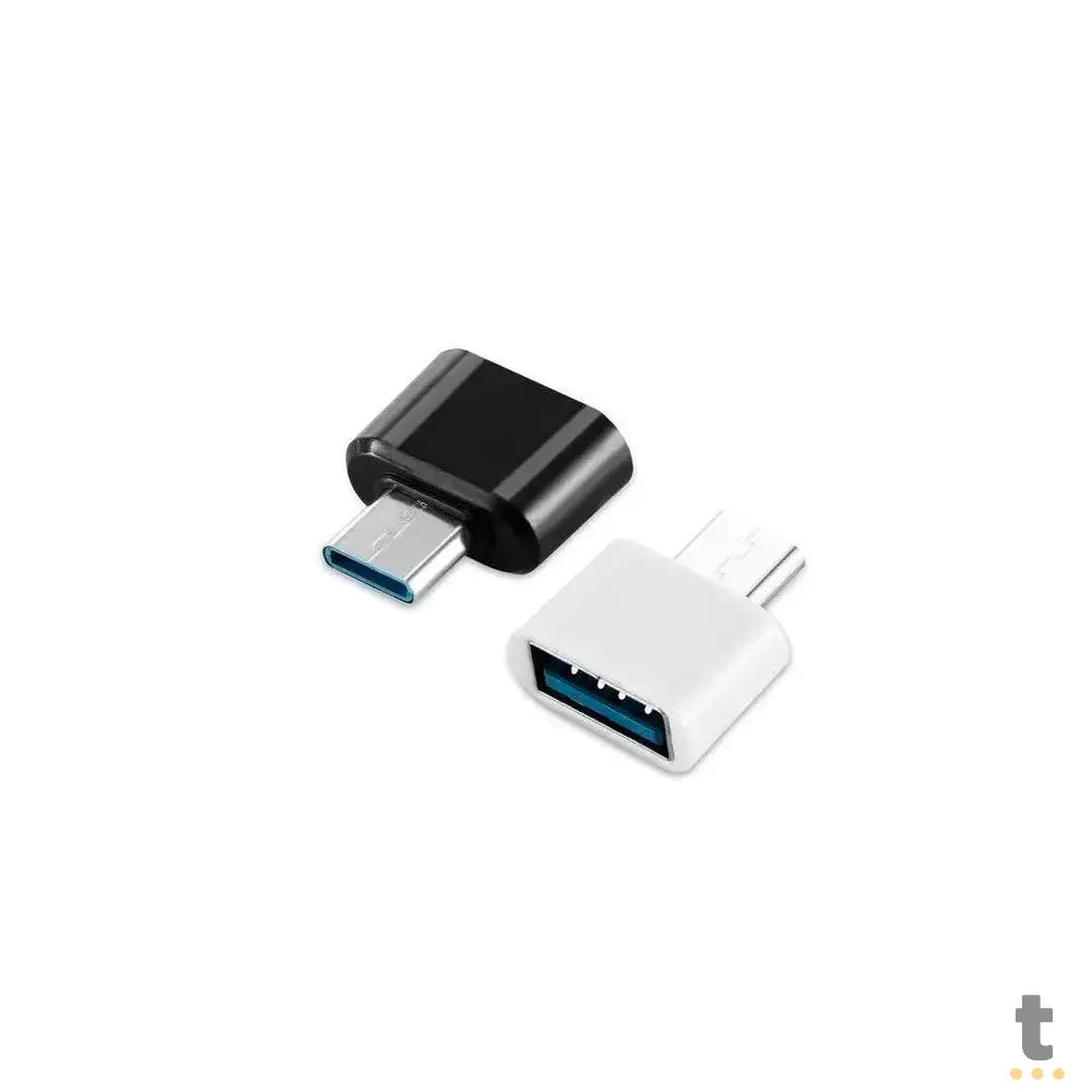 Adaptador Otg Conector Usb Femea 3.0 Para Usb Tipo C Macho Truedata