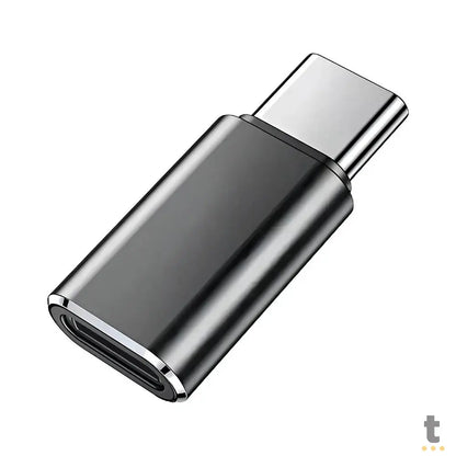 Adaptador Otg Lightning Fêmea Para Usb Tipo C Macho aGold - CBA-25 Truedata