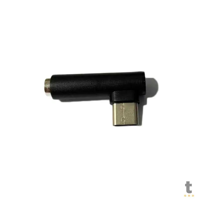 Adaptador P2 Femea Para Conector Usb Tipo C Verde Mobile Phone Adapter Truedata