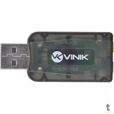 Adaptador Placa De Som Usb 5.1 Canais Virtual Vinik -  Ausb51 Truedata