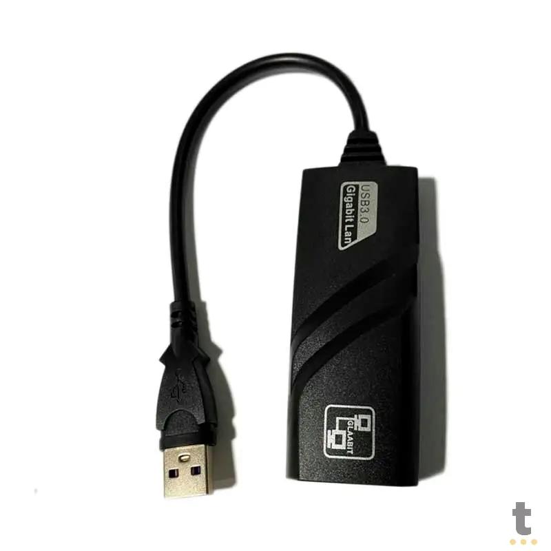 Adaptador Usb 3.0 Para Rj45 10/100/1000 (Placa De Rede Usb) Truedata
