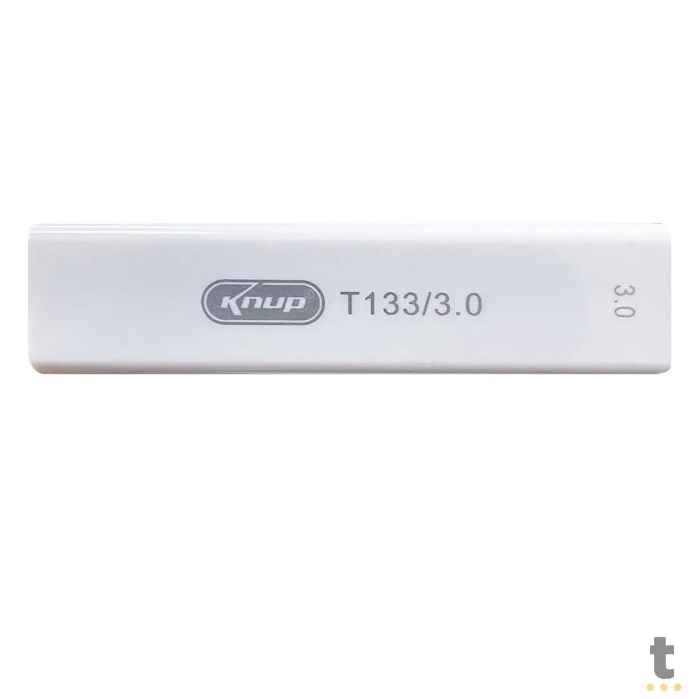 Adaptador Usb 3.0 Para Rj45 10/100/1000 (Placa De Rede Usb) + Hub Usb 3 Portas 3.0 Knup - KP-T133 Truedata
