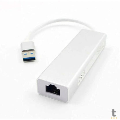 Adaptador Usb Para Rj45 10/100 (Placa De Rede Usb) + Hub Usb 3 portas It-Blue - LE-4102 Truedata