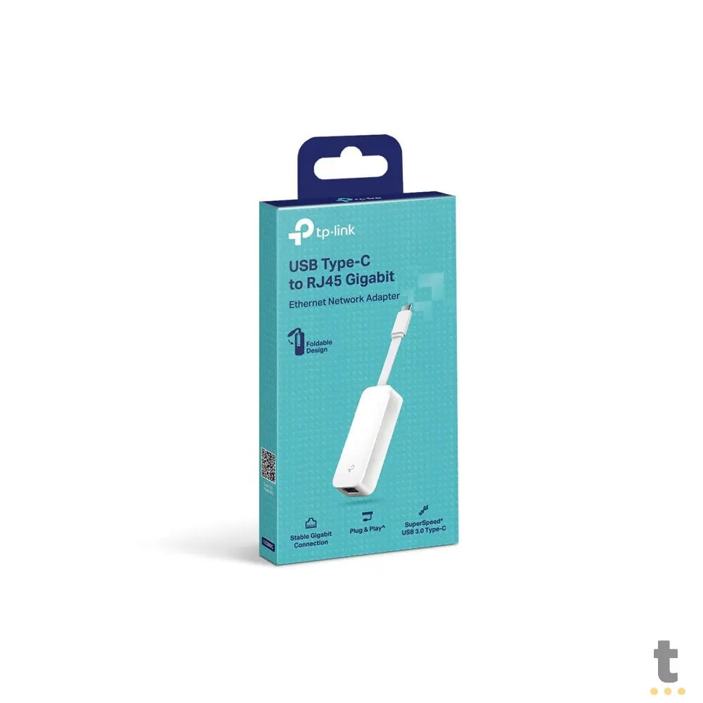 Adaptador Usb Tipo C Para Rj45 10/100/1000 Gigabit Tp-Link Ue300C Truedata