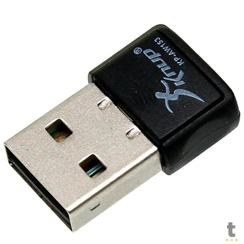 Adaptador Usb Wi-Fi Wireless Knup Kp-Aw153 Nano 150mbps Truedata