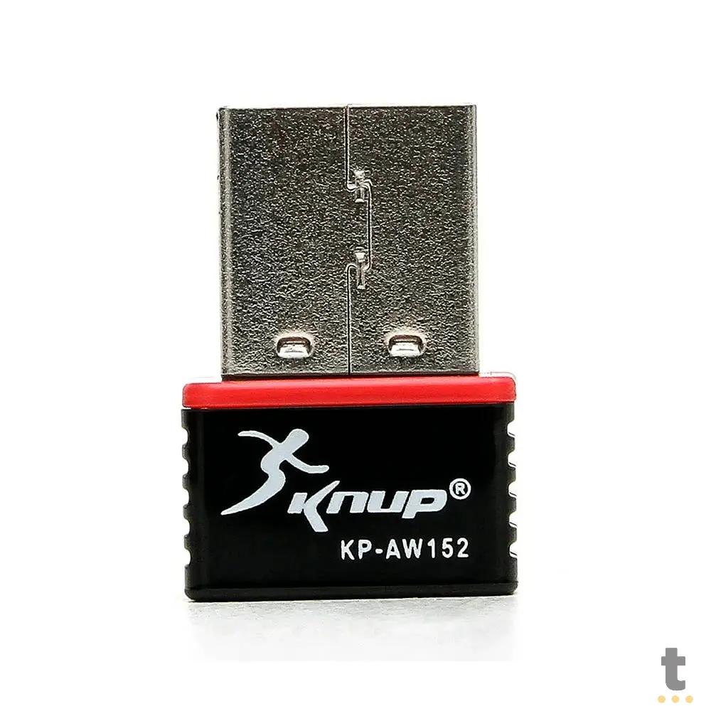 Adaptador Usb Wi-Fi Wireless Knup Kp-Aw155 Nano 150mbps 2.4G Truedata