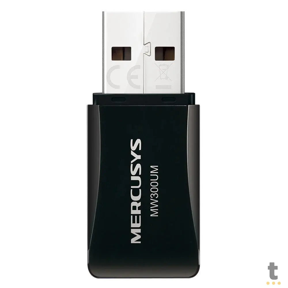 Adaptador Usb Wireless Mercusys Nano 300mbps - MW300UM Truedata