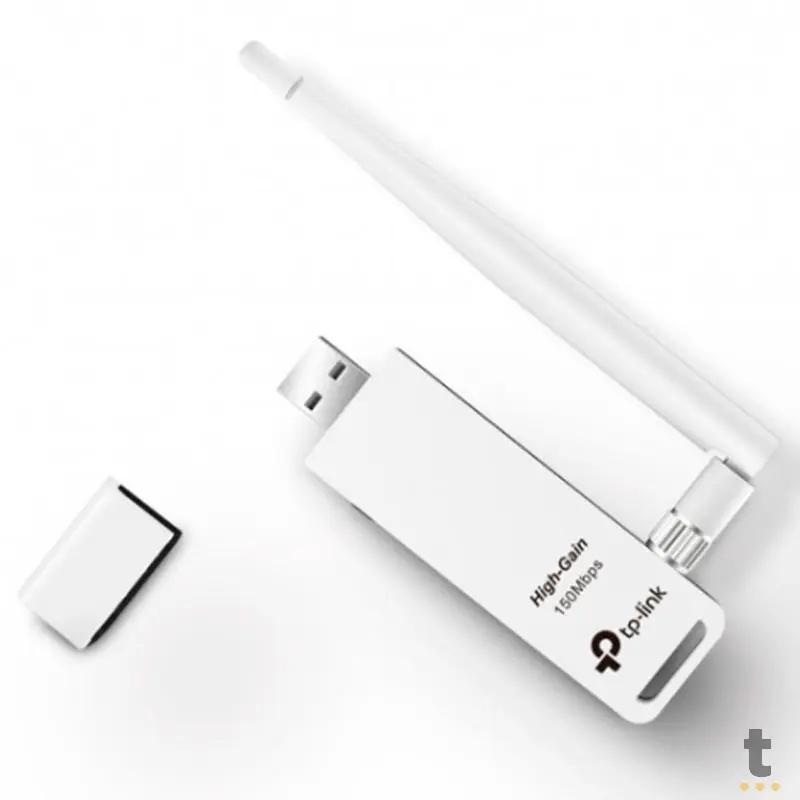 Adaptador Usb Wireless Tp-Link Tl-Wn722n 150mbps - Alta Potencia Truedata