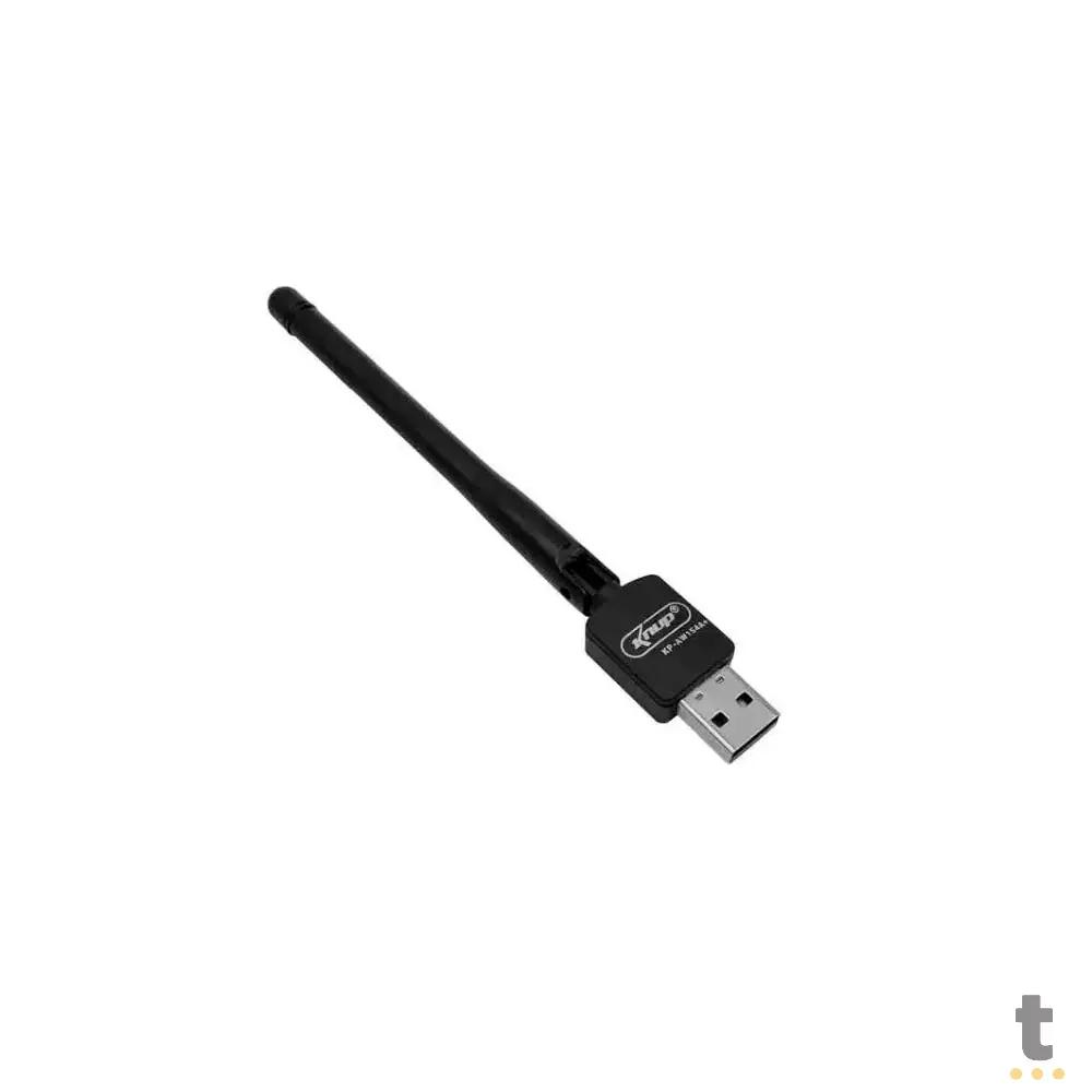 Adaptador Wireless C/ Antena Externa Knup 150Mbps Usb - KP-AW156 Truedata