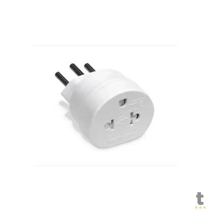 Adaptador de Tomada Knup US-BR 10A Branco - SL6001 Truedata