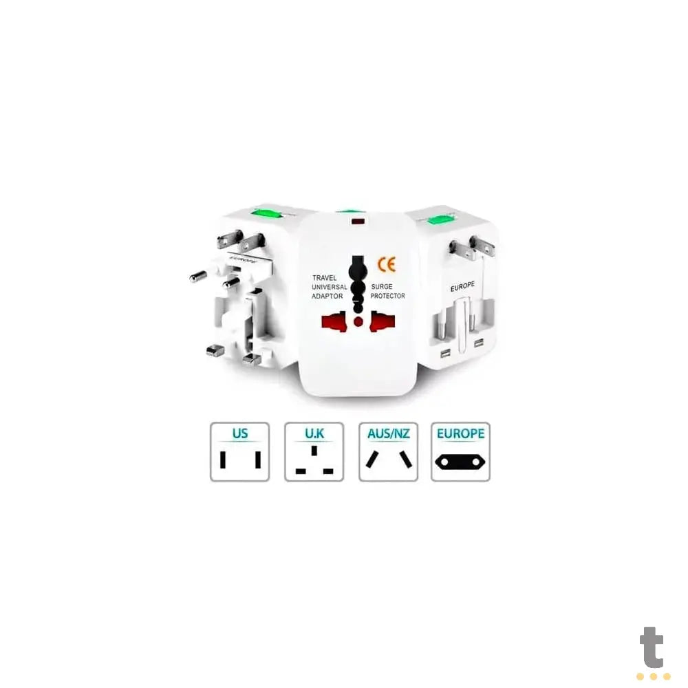 Adaptador de Tomada Universal Multi Entradas It-Blue - LE-1055 Truedata