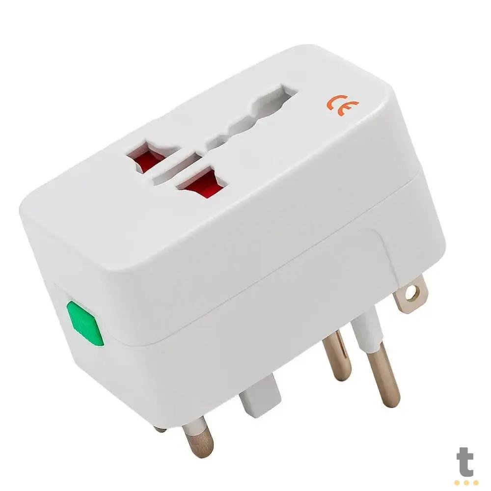 Adaptador de Tomada Universal Multi Entradas Truedata