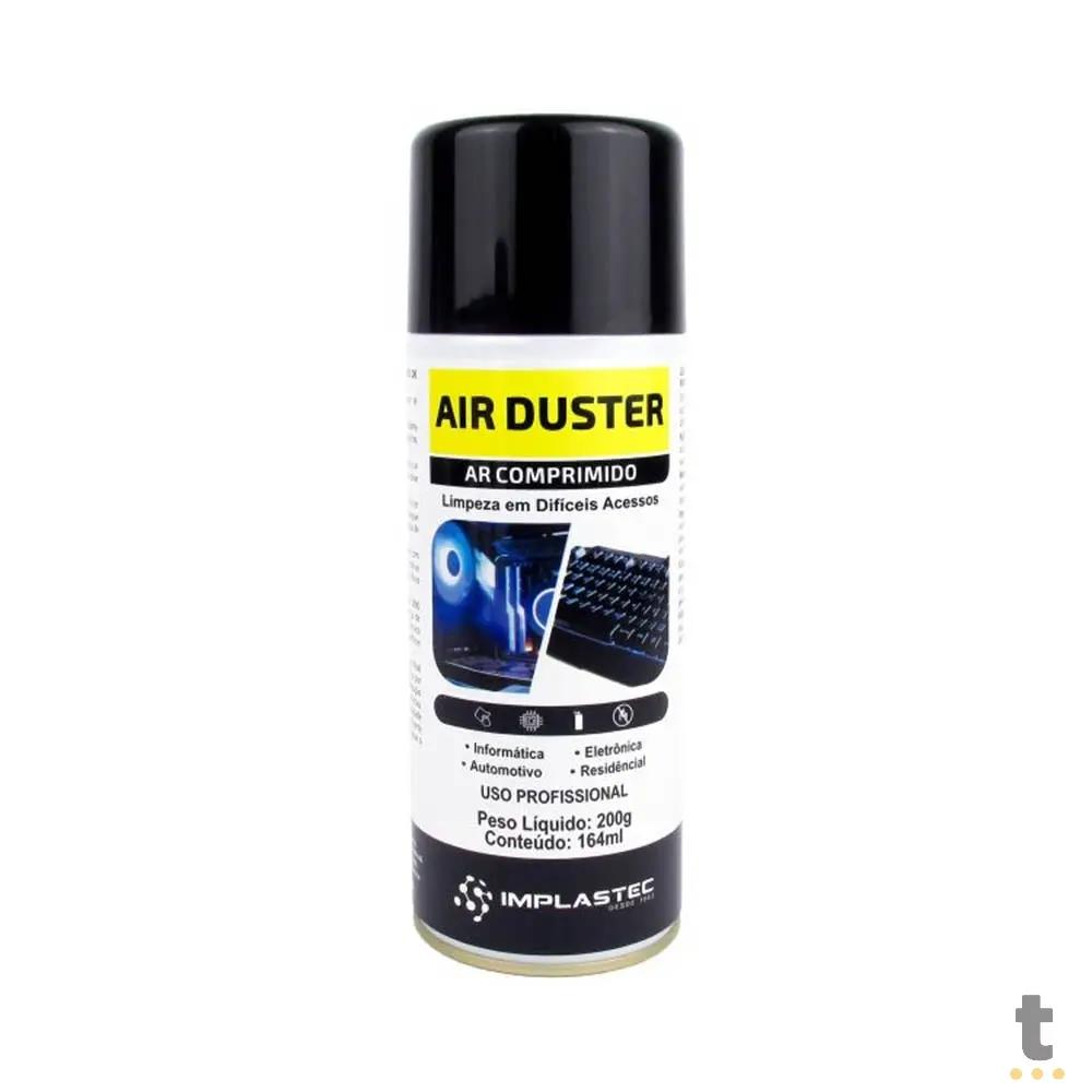 Air Duster Ar Comprimido Removedor de Pó 200g/164ml Implastec - 15335 Truedata