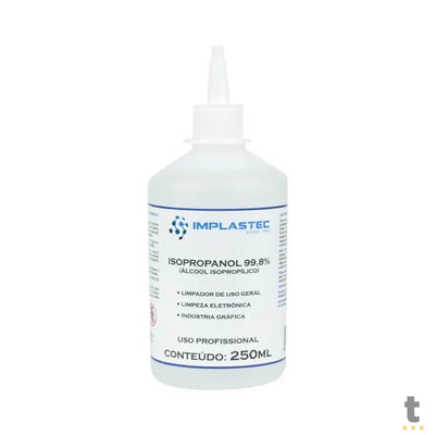 Alcool Isopropilico 250ml com Bico Aplicador Implastec - 24322