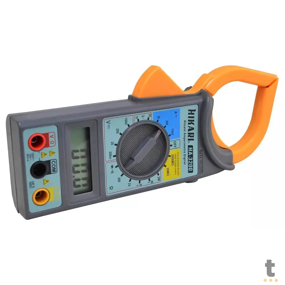 Alicate Amperimetro Digital Hikari - HA3200 Truedata