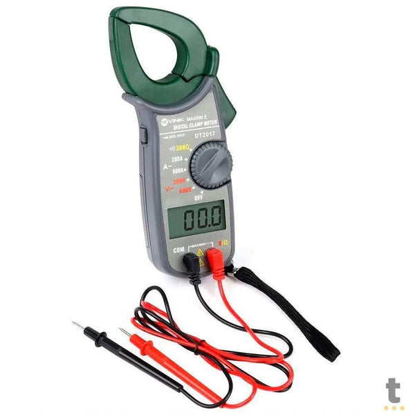 Alicate Amperimetro Profissional Digital 600v Vinik DT2017
